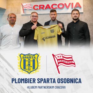 Plombier Sparta Osobnica klubem partnerskim Cracovii!